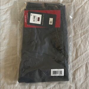 NWT U.S. Polo Assn. Boys navy chino pants